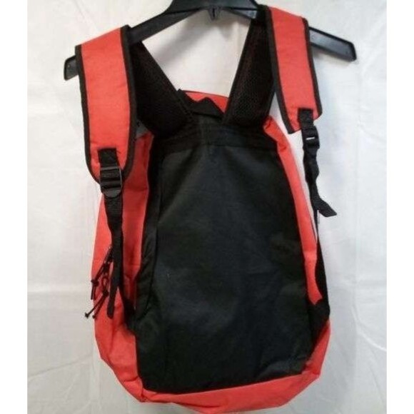 Moda West Kids Backpack 17" – Red or Black Padded Straps Front Pocket New - Picture 5 of 16